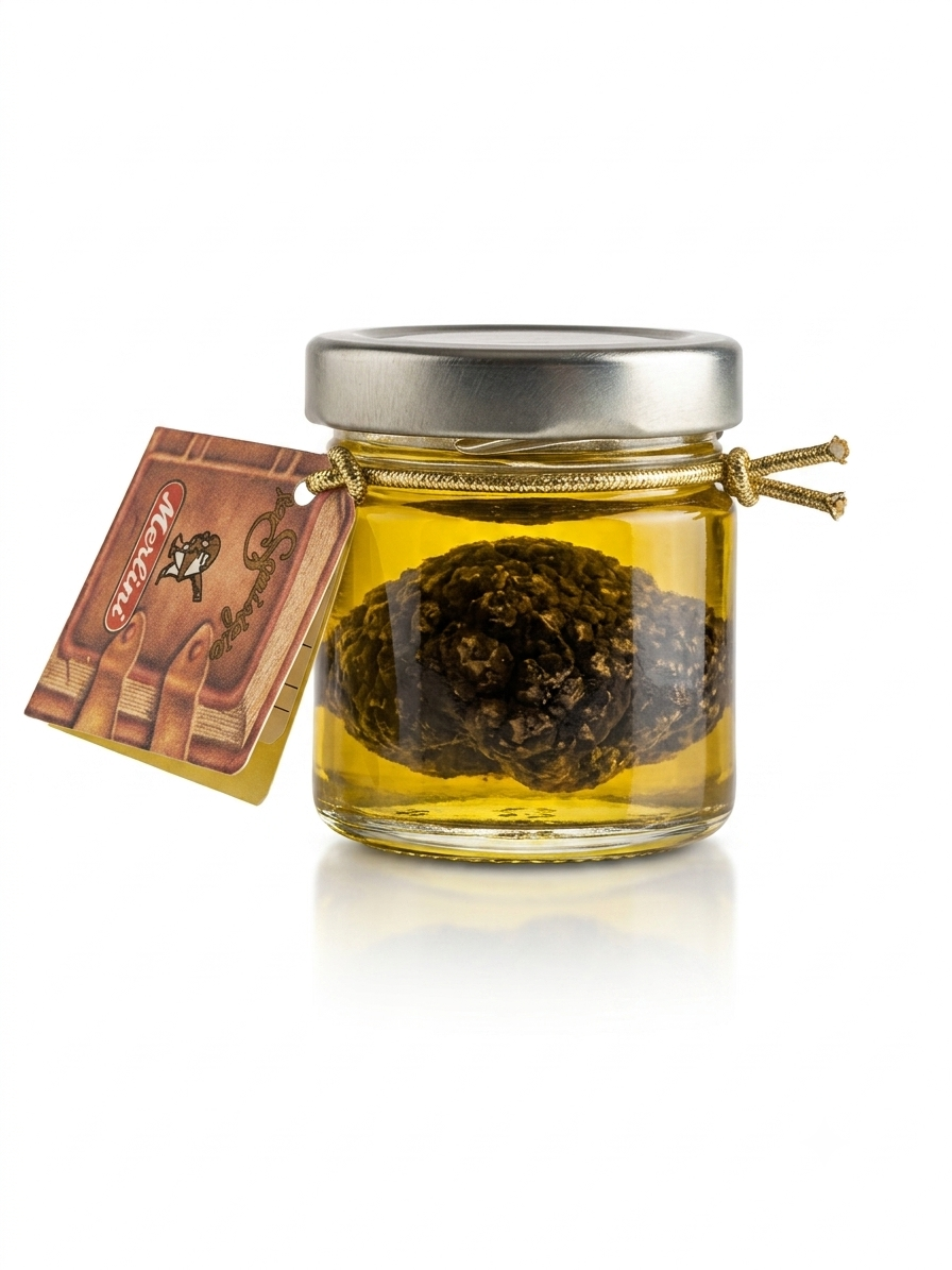 TARTUFO NERO ESTIVO INTERO in olio di oliva