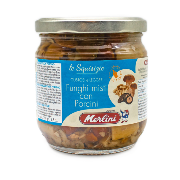 SHAKE and TASTE, buoni e gustosi FUNGHI MISTI con PORCINI