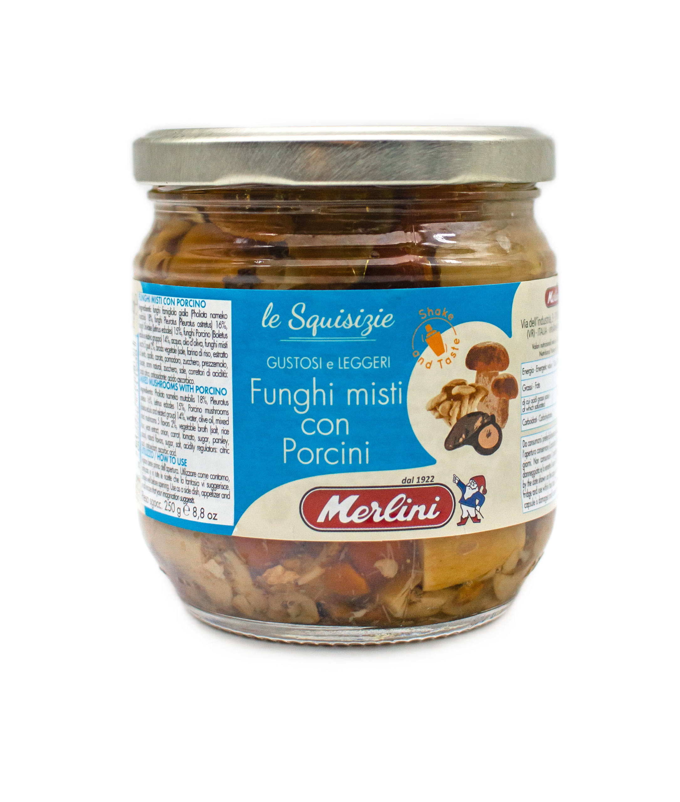SHAKE and TASTE, buoni e gustosi FUNGHI MISTI con PORCINI